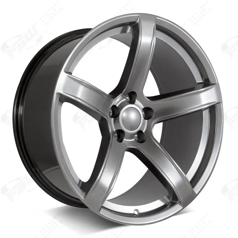 Chrysler Wheels V1185 20X9.5/20X11 5X115 Cristal Gray Fit 300 300C Hellcat Style 1