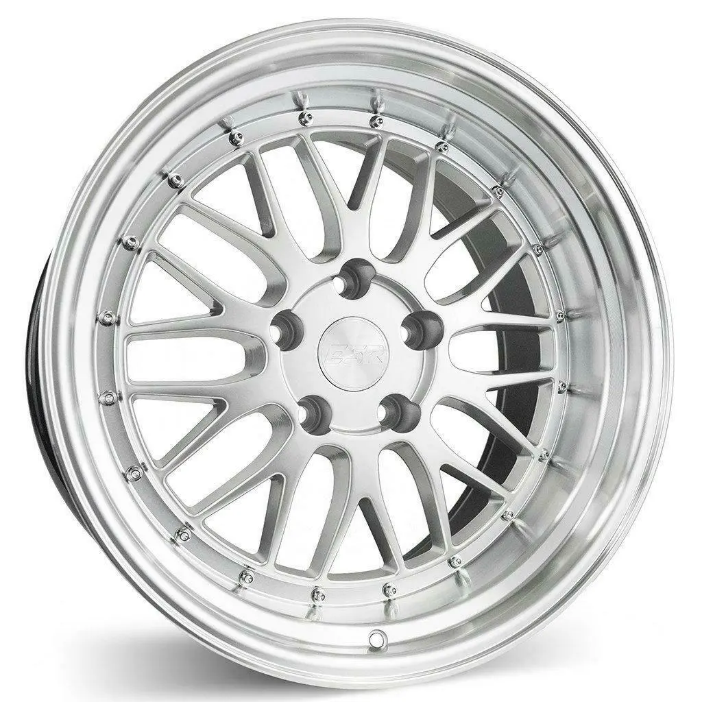 Esr Wheels Sr05 Hyper Silver Machine Lip 1