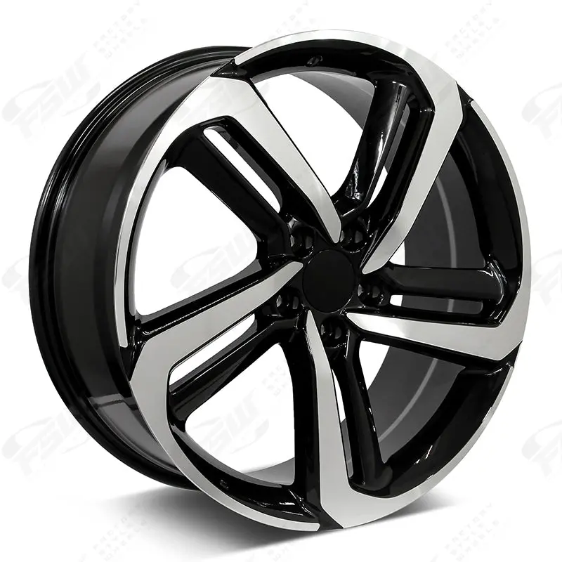 Honda Wheels F136 19X8 5X114.3 Black Red Pin Fit Cr-V Breeze Clarity Avancier Accord Civic Exl Style 1