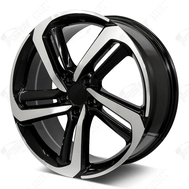 Honda Wheels F136 20X8 5X114.3 Black Red Pin Fit Accord Civic Cr-V Breeze Clarity Avancier Exl Style 2