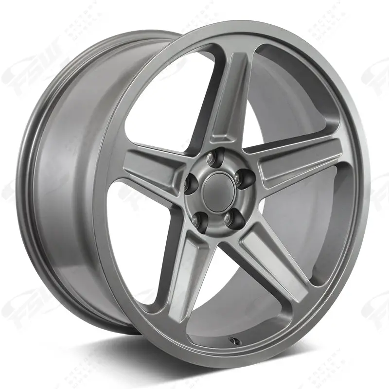 Chrysler Wheels F151 20X9.5/20X10.5 5X115 Matte Gunmetal Fit 300 300C Demon Style 1