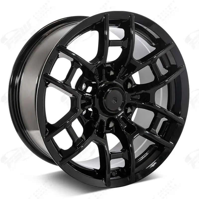 Toyota Wheels F156 20X9 6X139.7 Gloss Black Fit 4Runner Fj Cruiser Sequoia Tacoma Trd Style 1