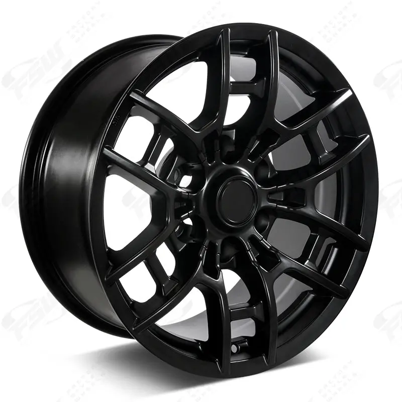 Toyota Wheels F156 17X8 6X139.7 Matte Black Fit 4Runner Fj Cruiser Sequoia Tacoma Trd Style 1