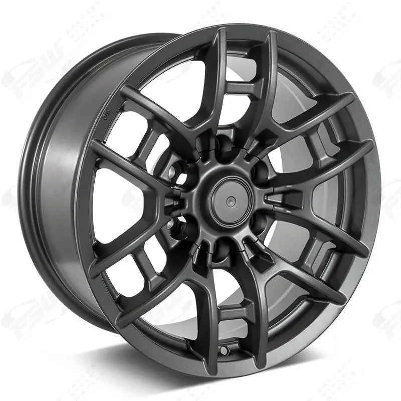 Toyota Wheels F156 17X8 6X139.7 Matte Gunmetal Fit 4Runner Fj Cruiser Sequoia Tacoma Trd Style 1