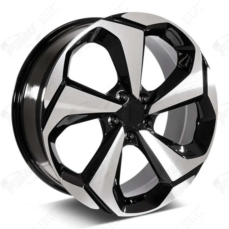 Honda Wheels F166 20X8 5X114.3 Black Machined Fit Accord Civic Cr-V Breeze Clarity Avancier Sport Style 1