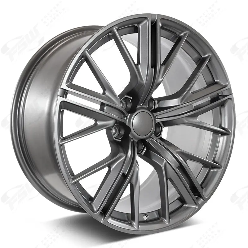 Chevy Wheels F17 20X10/20X11 5X120 Gunmetal Fit Camaro Zl1 Edition 1