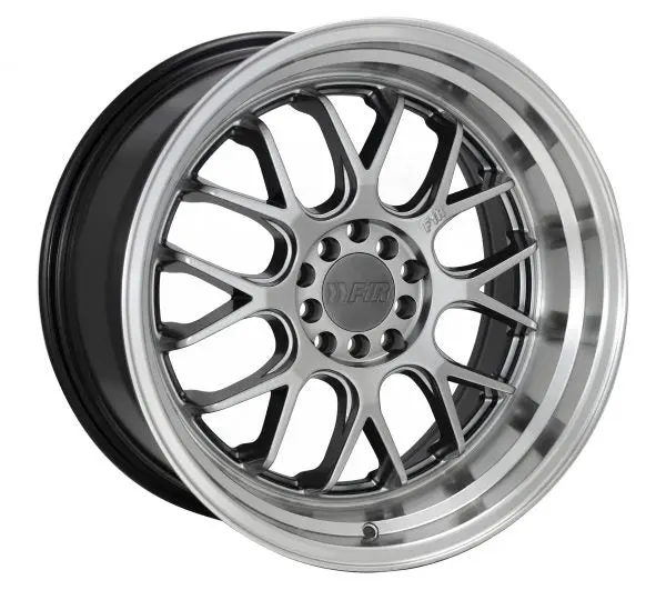F1r Wheels F21 Hyper Black Polish Lip V2 1