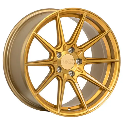 F1r Wheels F101 Brushed Gold 1