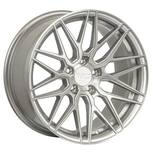 F1r Wheels F103 Brushed Silver 1