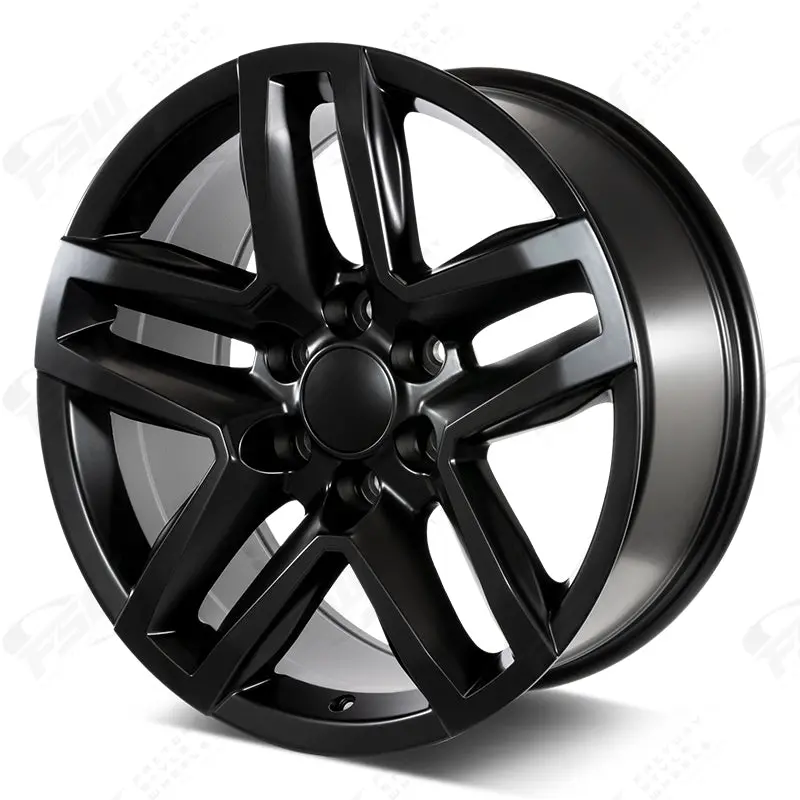 Chevy Wheels F217 20X9 6X139.7 Matte Black Fit Silverado Tahoe Suburban 2