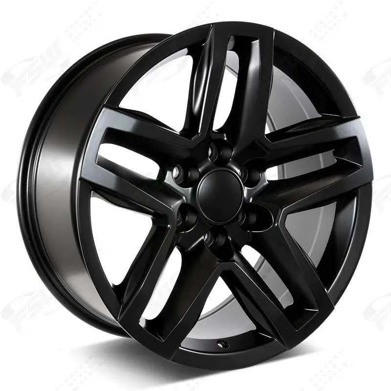 Chevy Wheels F217 22X9 6X139.7 Matte Black Fit Silverado Tahoe Suburban 1