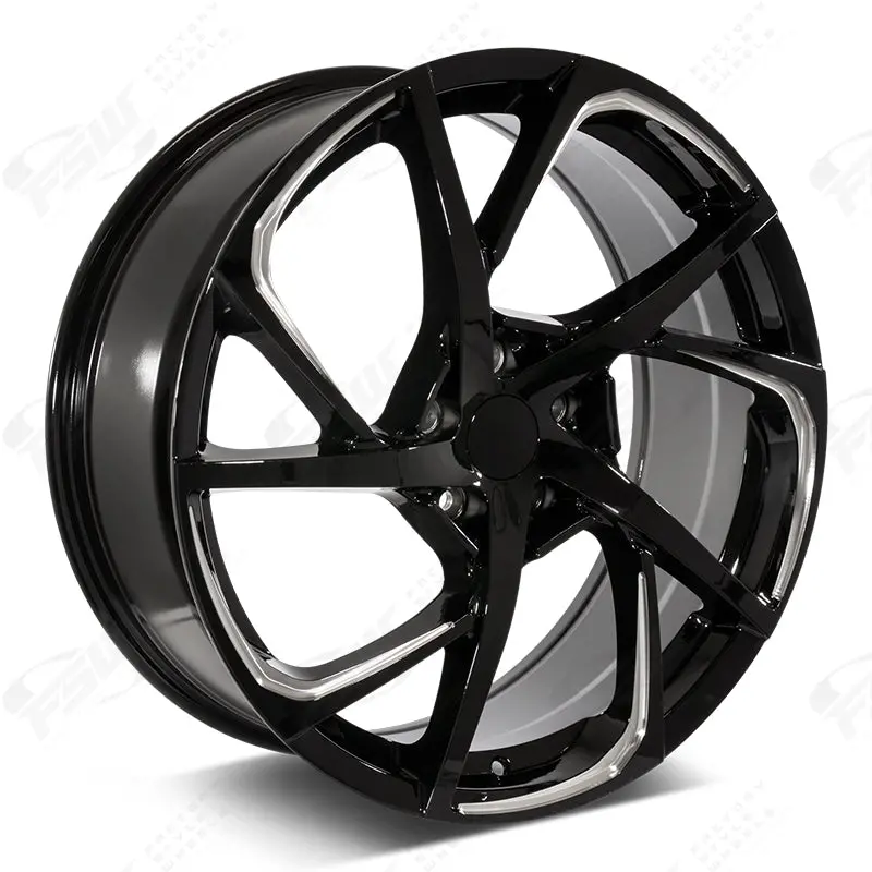 Toyota Wheels F232 20X8 5X114.3 Black Milled Fit Avalon Camry Rav4 C-Hr Hsx Style 1