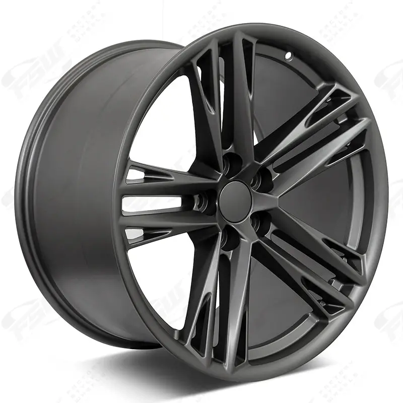Chevy Wheels F36 20X10/20X11 5X120 Gunmetal Fit Camaro Zl1 Edition 1