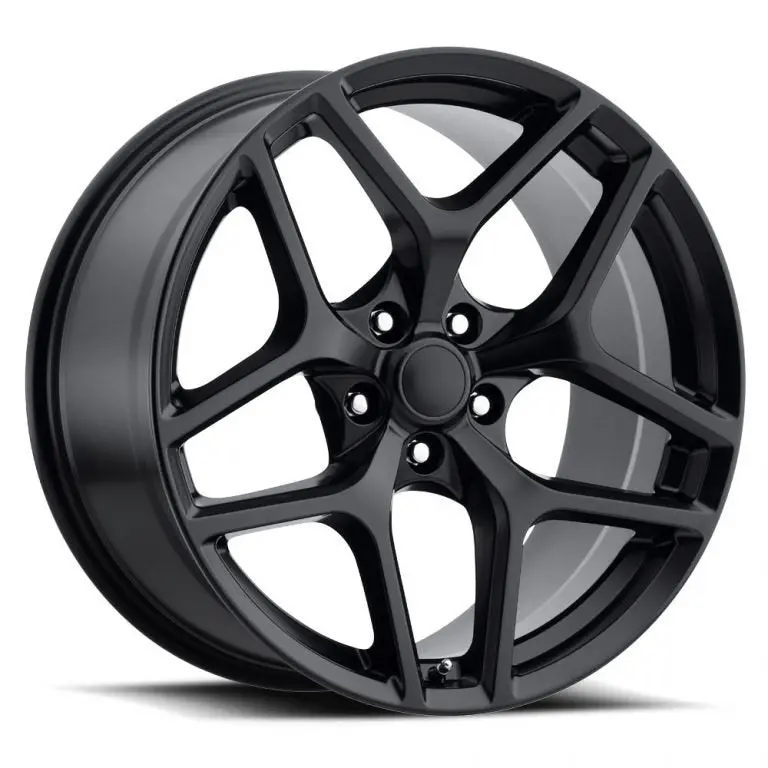 Chevy Wheels Fr27 20X10/20X11 5X120 Matte Black Fit Camaro Z28 Style 1