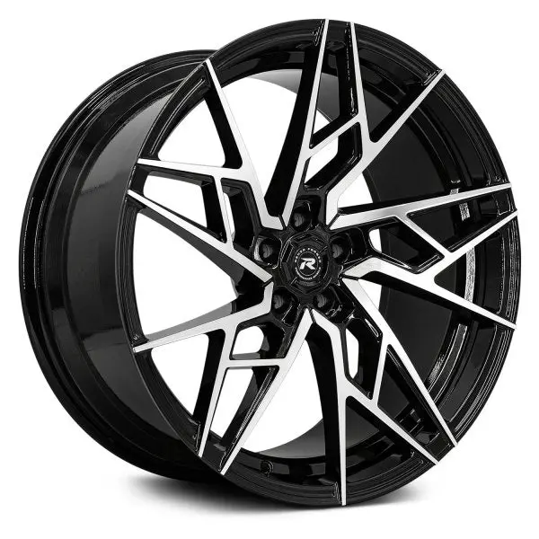 Lexani Wheels Ascari Gloss Black Machined 1