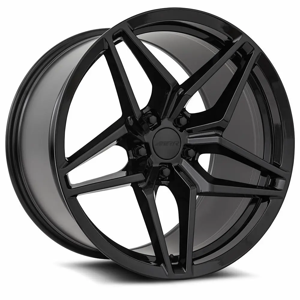 Chevy Wheels M755 19X10/19X12 5X120.65 Gloss Black Fit Corvette C6 Z06 C06 Zr1 C7 Z06 C7 Z07 1