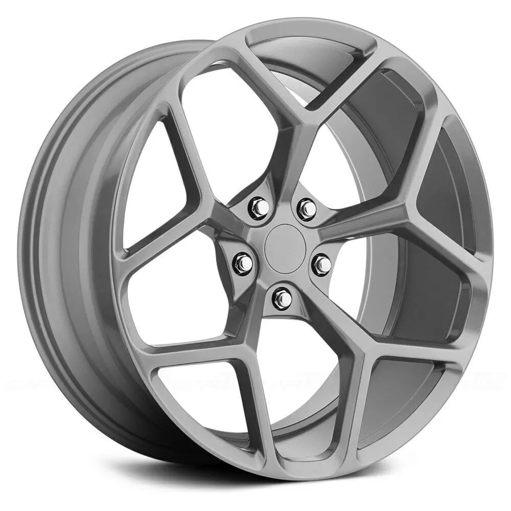 Chevy Wheels M228 20X9/20X10 5X120 Gunmetal Fit Camaro Zl1 Edition 1