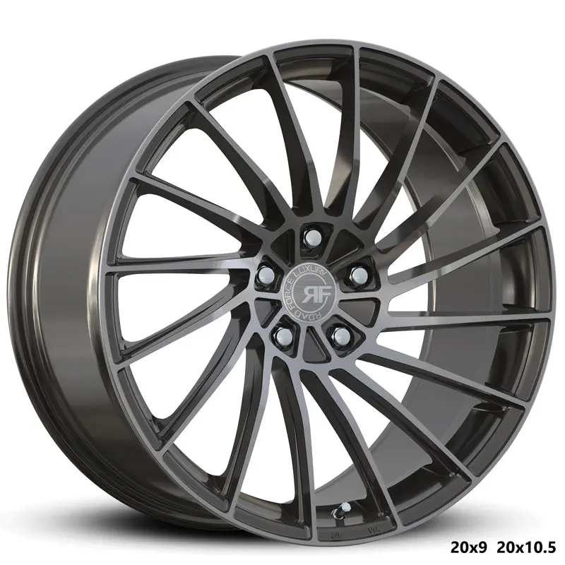Road Force Wheels Rff3 Gunmetal Machined Face Ddt 1