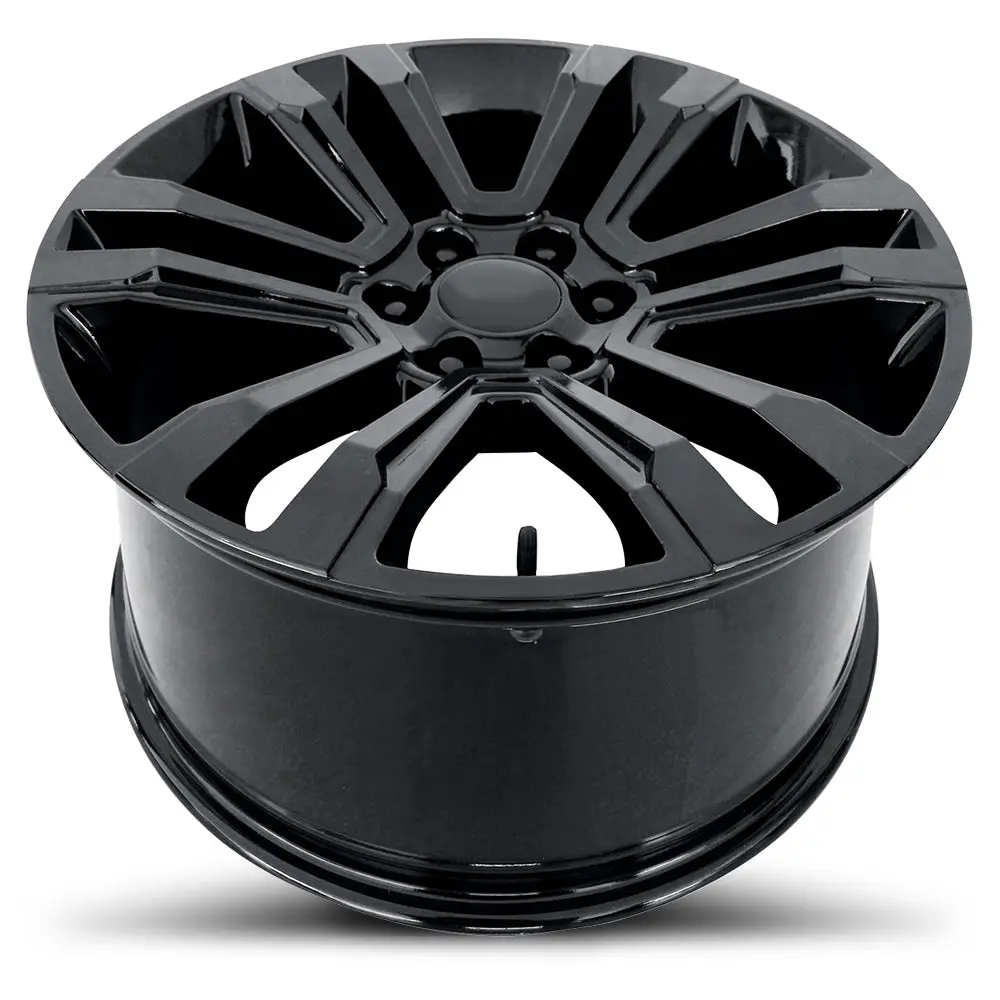 Chevy Wheels Rp10 20X9 6X139.7 Gloss Black Fit Silverado Tahoe Suburban 2