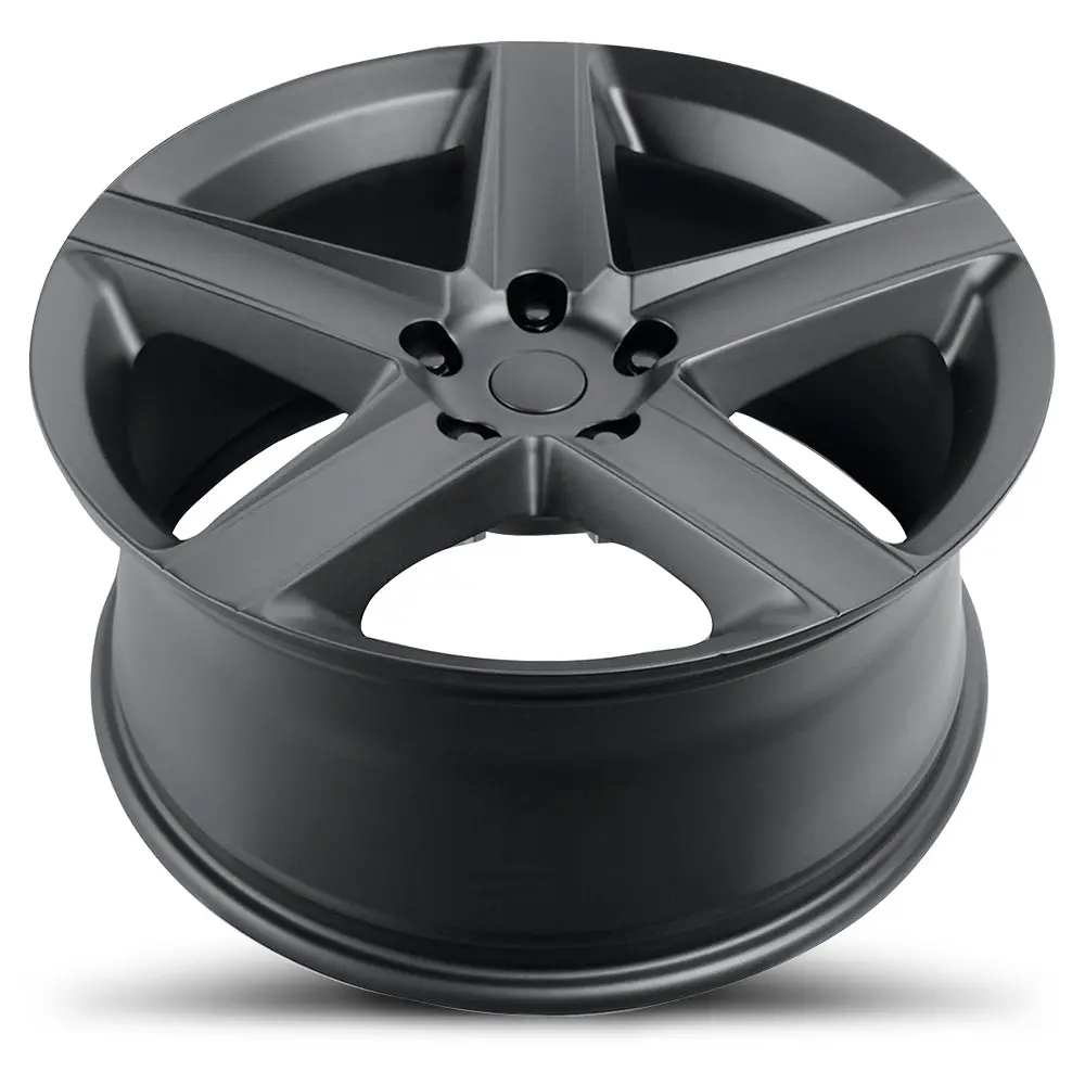 Jeep Wheels V1169 22X9 5X127 Matte Black Fit Grand Cherokee Wrangler Srt8 Style 2