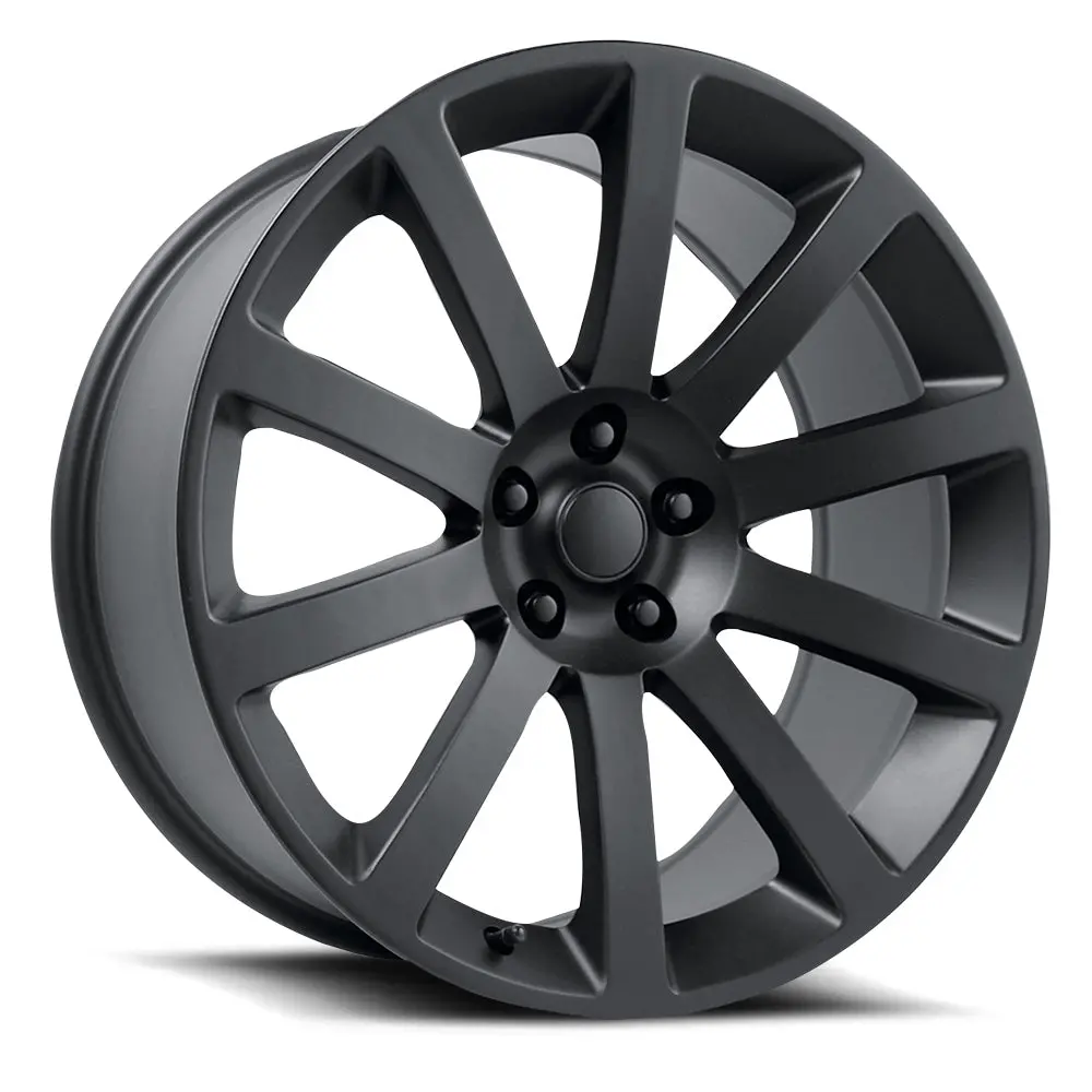 Chrysler Wheels V1170 20X9 5X115 Matte Black Fit 300 300C Srt8 Style 1