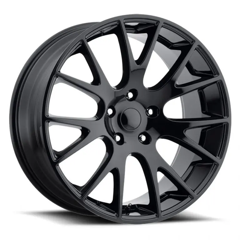 Jeep Wheels V1180 20X9.5 5X127 Gloss Black Fit Grand Cherokee Wrangler Hellcat Style 1