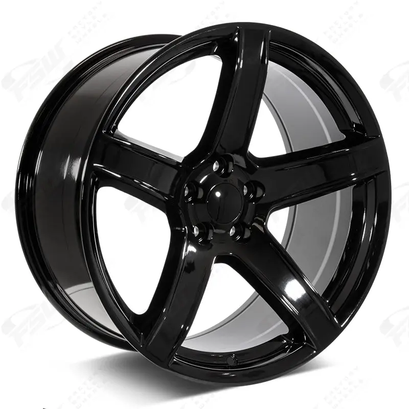 Chrysler Wheels B111 20X9.5/20X11 5X115 Gloss Black Fit 300 Srt 300C Srt Hellcat Style 1