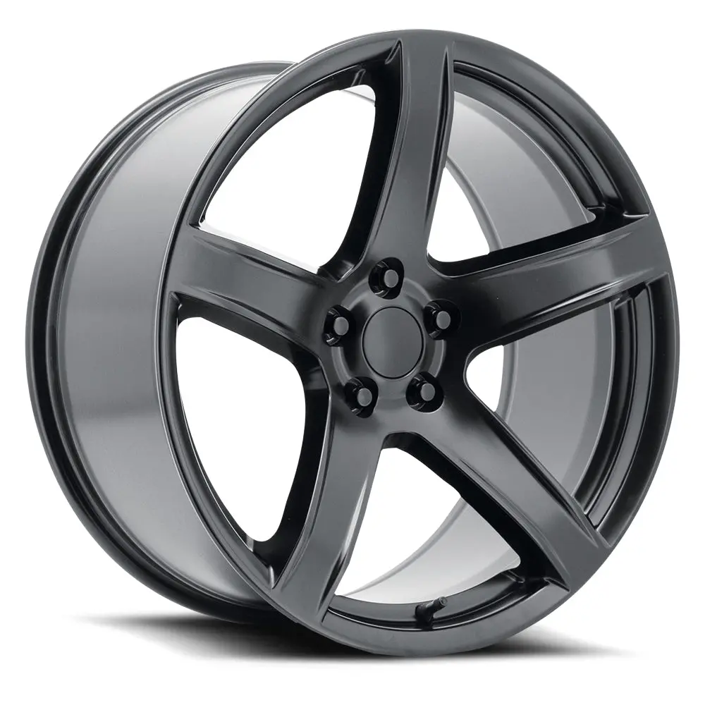 Chrysler Wheels B111 20X9.5/20X11 5X115 Matte Black Fit 300 300C Hellcat Style 1