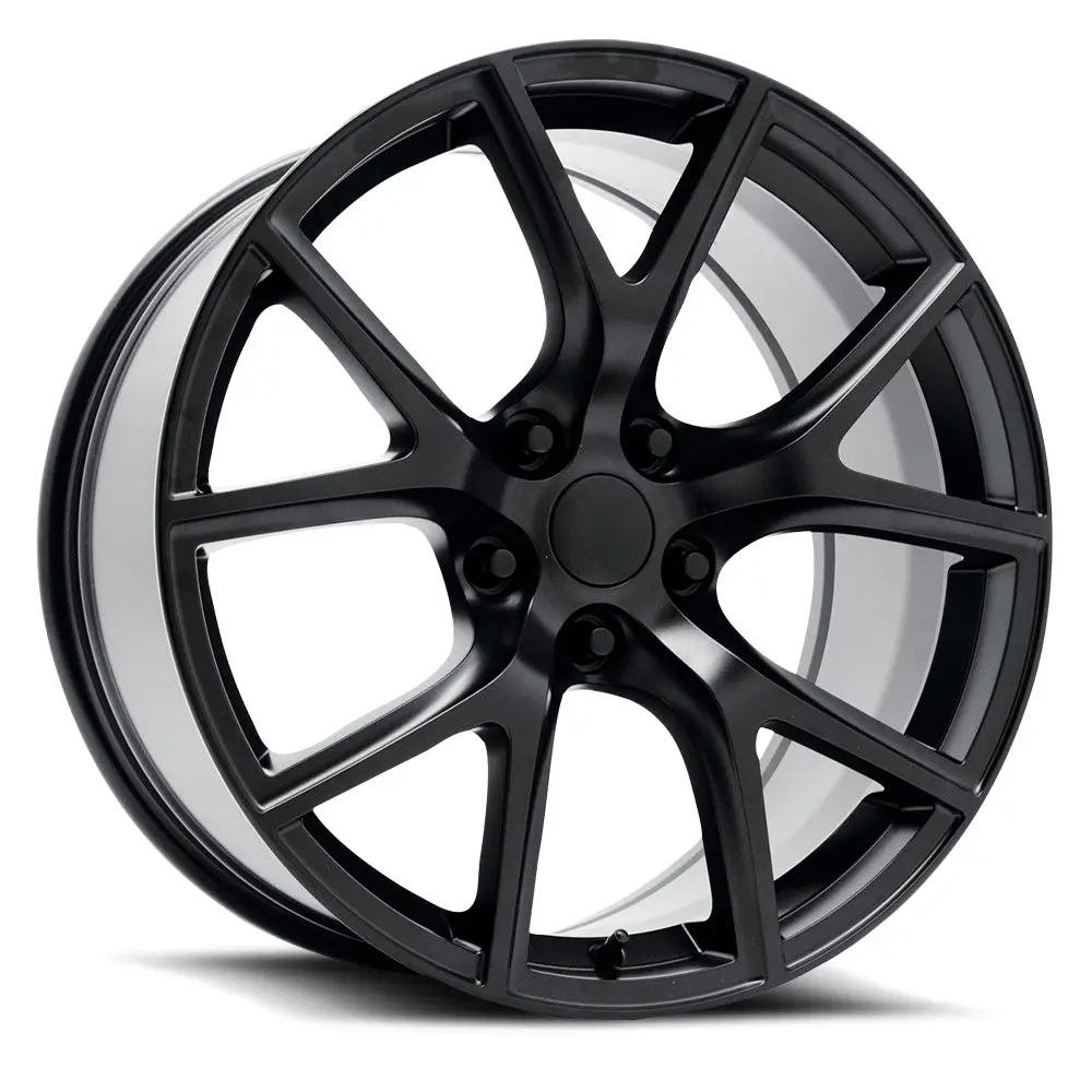 Chrysler Wheels V1188 20X10 5X127 Matte Black Fit Pacifica Trackhawk Style 1