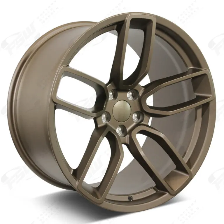 Chrysler Wheels V1189 20X9.5/20X10.5 5X115 Matte Bronze Fit 300 300C Hellcat Style 1