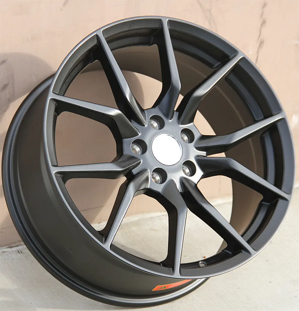 Ford Wheels 217 18X8 5X108 Matte Black Fit Focus Fusion Rs Style 1