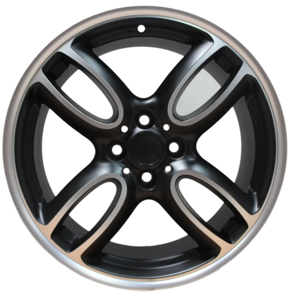 Mini Wheels 405 17X7 4X100 Black Machined Fit Mini Cooper Clubman 1