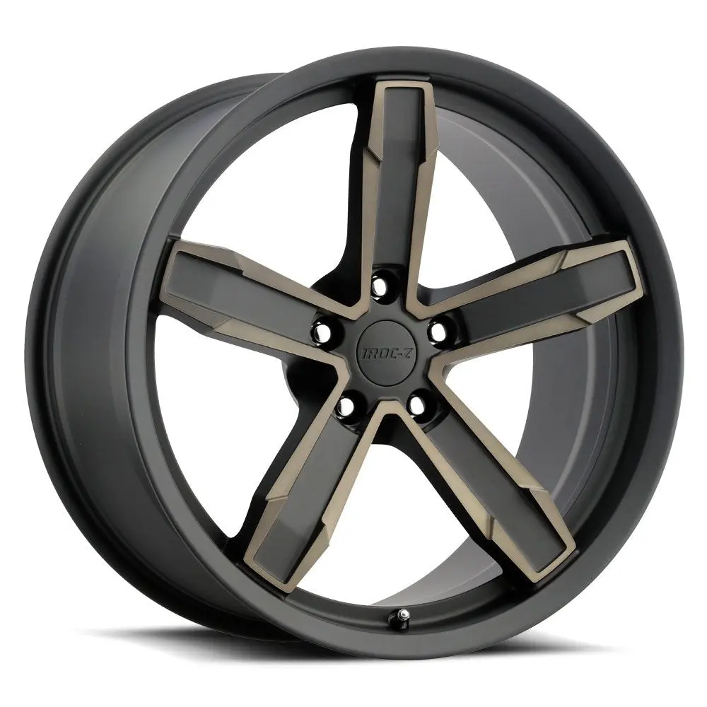 Chevy Wheels Iroc-Z 20X10/20X11 5X120 Satin Black Bronze  Fit Camaro Ls Lt Ss Zl1 1Le Iroc-Z 1