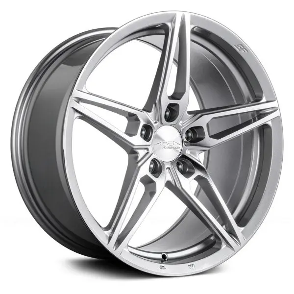 Ace Alloy Wheels Aff01 Liquid Silver Machined Face 1
