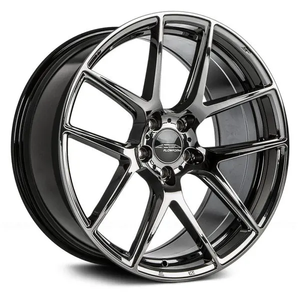 Ace Alloy Wheels Aff02 Black Chrome 1