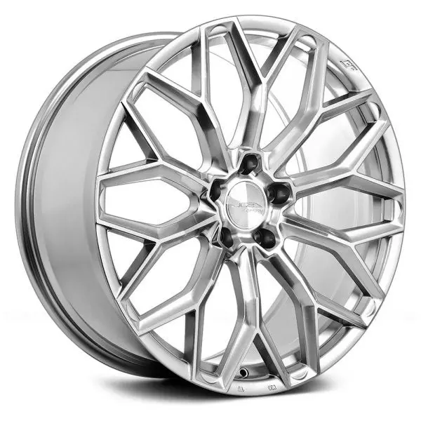 Ace Alloy Wheels Aff03 Liquid Silver Mirror Machined Face 1