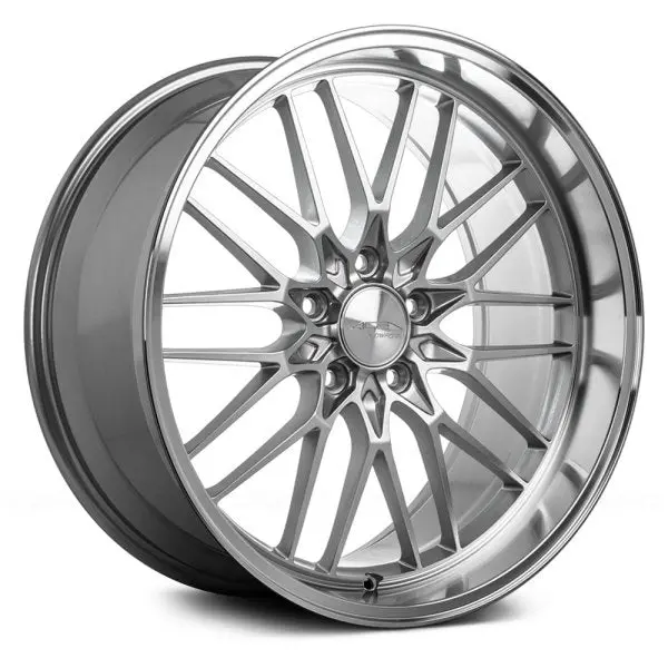 Ace Alloy Wheels Aff04 Liquid Silver With Diamond Cut Lip 1
