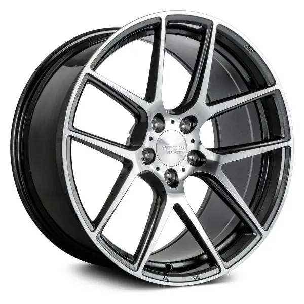 Ace Alloy Wheels Aff02 Mica Grey Machined Face 1