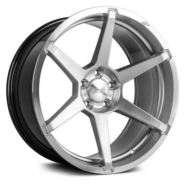 Ace Alloy Wheels Aff06 Liquid Silver With Diamond Cut Lip 1