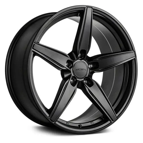 Ace Alloy Wheels Couture Matte Black 1