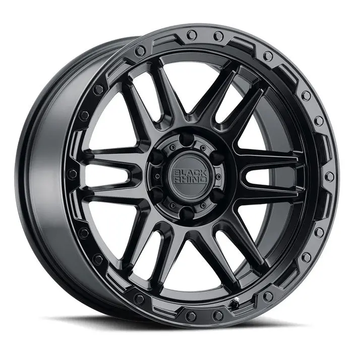 Black Rhino Wheels Apache Matte Black Black Bolts 1