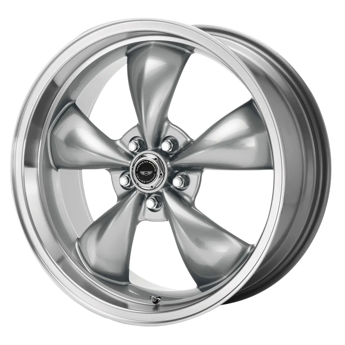 American Racing Wheels Ar105 Torq Thrust M Anthracite Machined Lip 1