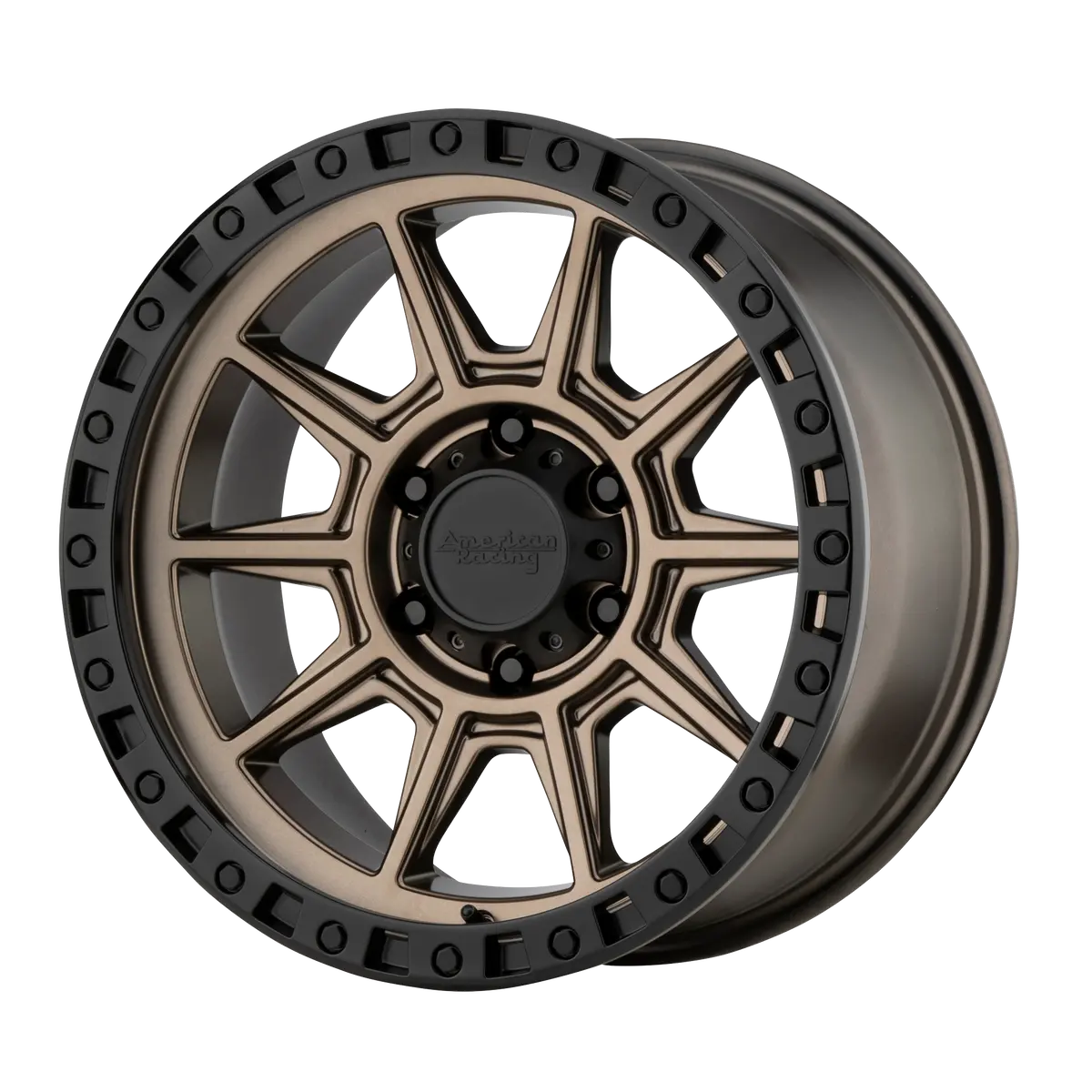American Racing Wheels Ar202 Matte Bronze Black Lip 1