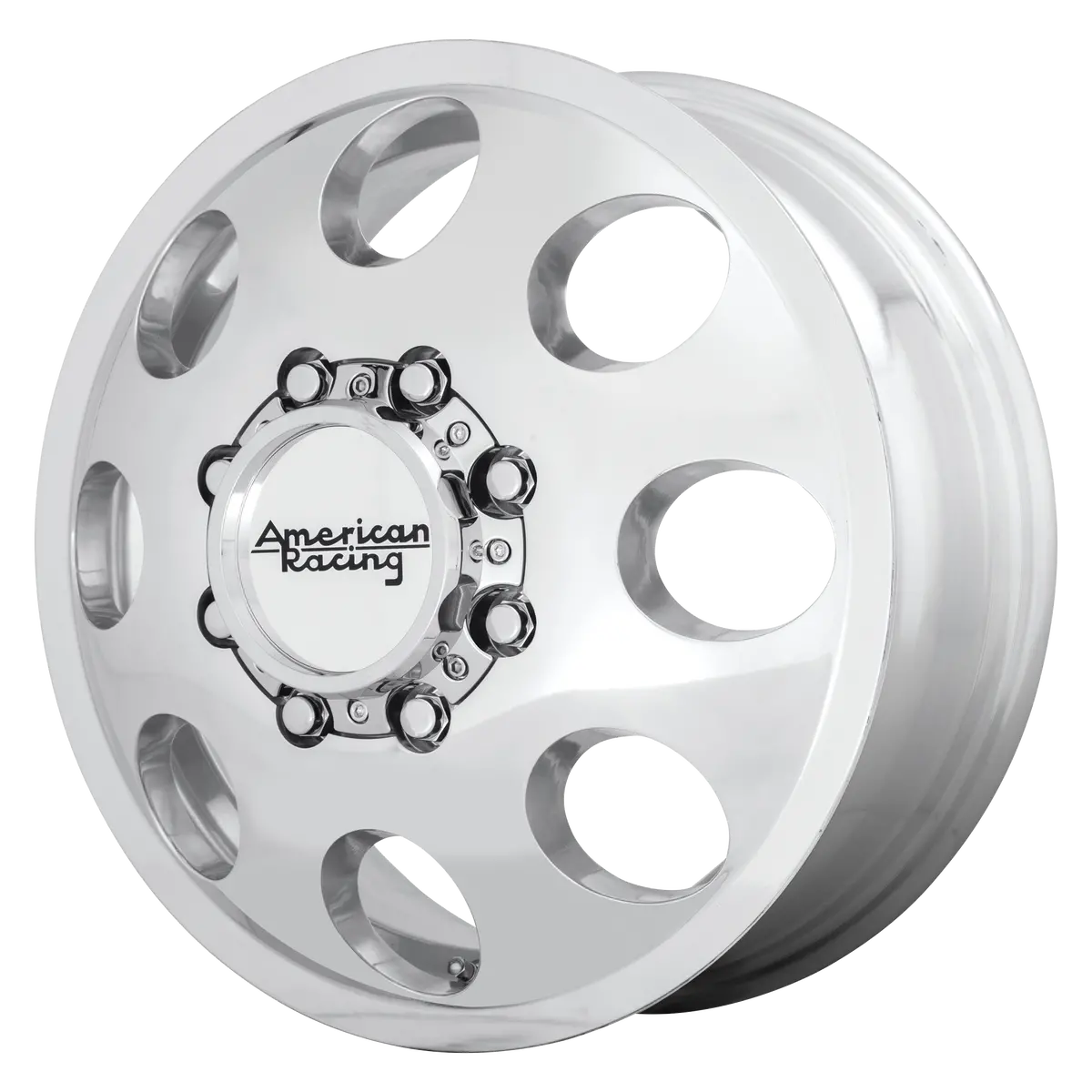 American Racing Wheels Ar204 Baja Dually Polished - Front 1