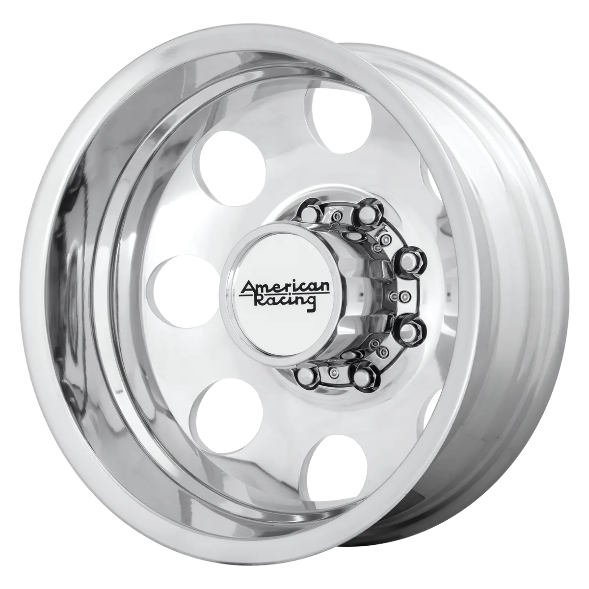 American Racing Wheels Ar204 Baja Dually Polished - Rear 1