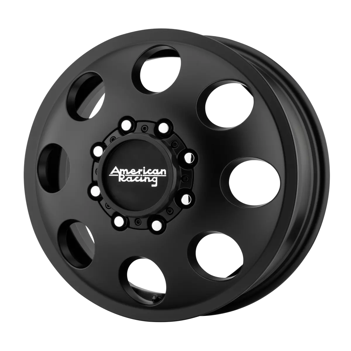 American Racing Wheels Ar204 Baja Dually Satin Black - Front 1