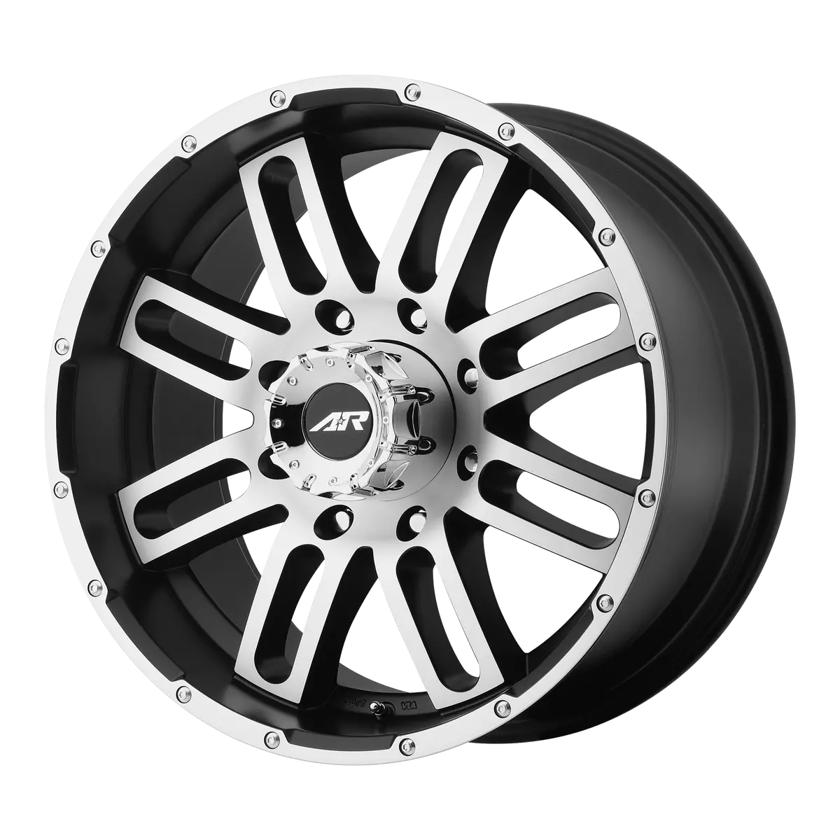 American Racing Wheels Ar901 Satin Black Machined 1