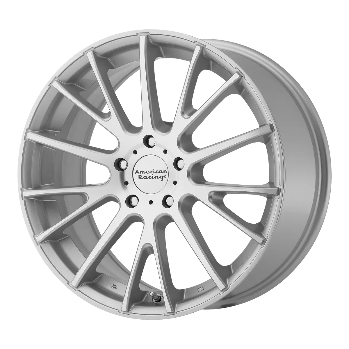 American Racing Wheels Ar904 Bright Silver Machined Face 1