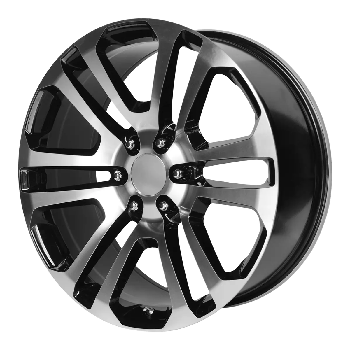 Oe Creations Wheels Pr158 Gloss Black With Machined Face 1