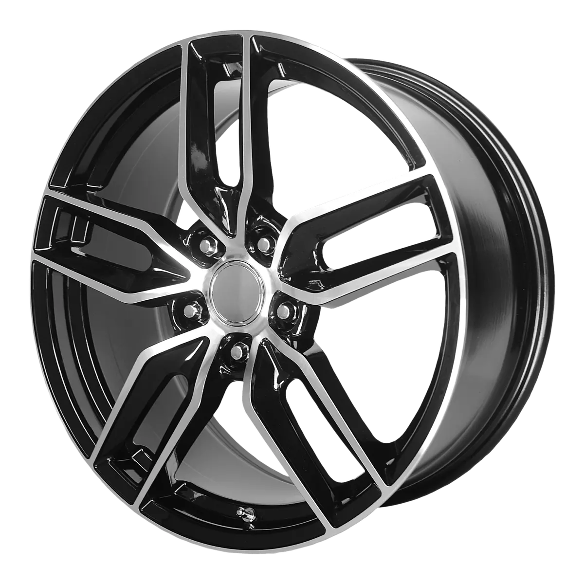 Oe Creations Wheels Pr160 Gloss Black With Machined Spokes 1